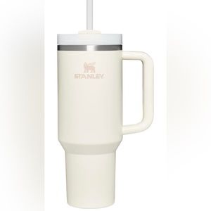 STANLEY THE QUENCHER H2.0 FLOWSTATE TUMBLER (MATTE) 40 OZ CREAM with rose golds